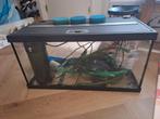 Aquarium met toebehoren, Dieren en Toebehoren, Vissen | Aquaria en Toebehoren, Ophalen, Zo goed als nieuw, Leeg aquarium