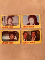 4 Knight Rider plaatjes 1984, Ophalen of Verzenden, Gebruikt, Foto of Kaart