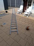 Aluminiumladder maximale hoogte 7,50 m Ladder, Ophalen, Zo goed als nieuw, 4 meter of meer