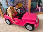 Barbie Auto met Barbie en Ken, Ophalen of Verzenden, Zo goed als nieuw, Meisje