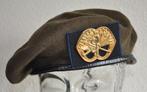 Nederlandse militaire baret Korps Mobiele Colonnes, Nederland, Ophalen of Verzenden, Helm of Baret, Landmacht