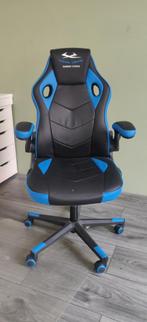 Gamers choice - game stoel, Bureaustoel, Zo goed als nieuw, Gaming bureaustoel, Zwart