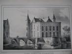 14 Heeswijk het Huis Litho 1846, Antiek en Kunst, Ophalen of Verzenden