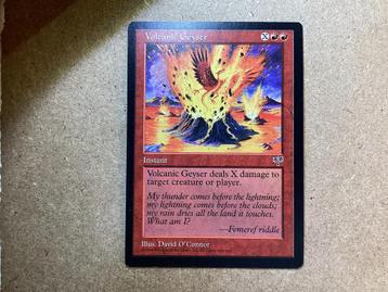 1x Volcanic Geyser (Near Mint) beschikbaar voor biedingen