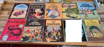 10x Kuifje strips beschikbaar voor biedingen