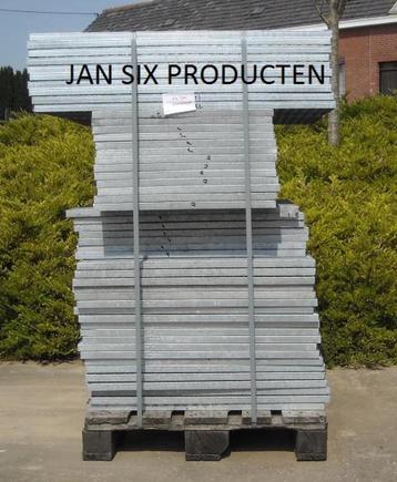 Gegalvaniseerde roosters 1200x1400x30 maas 33x33 beschikbaar voor biedingen