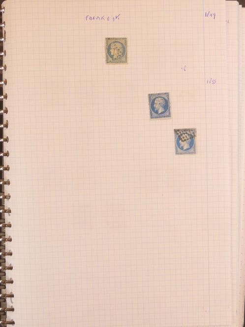 FRANKRIJK KLASSIEK tot MODERN leuke collectie (S607) - 1/4 -, Postzegels en Munten, Postzegels | Volle albums en Verzamelingen