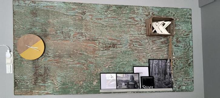 Landelijke groene wanddecoratie, Huis en Inrichting, Woonaccessoires | Wanddecoraties, Gebruikt, Ophalen