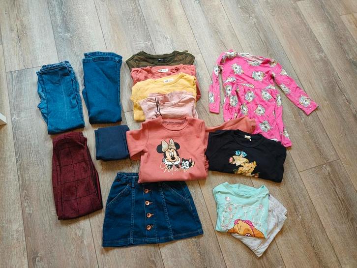 Meisjes kleding bundel maat 110-116, Kinderen en Baby's, Kinderkleding | Kinder-kledingpakketten, Gebruikt, Maat 110, Ophalen of Verzenden