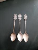 3 verzilverde lepeltjes Koningshuis, Verzamelen, Koninklijk Huis en Royalty, Ophalen of Verzenden
