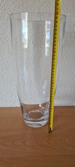Grote glazen vaas 40 cm hoog / dik glas voor bv paastakken, Glas, Zo goed als nieuw, Ophalen