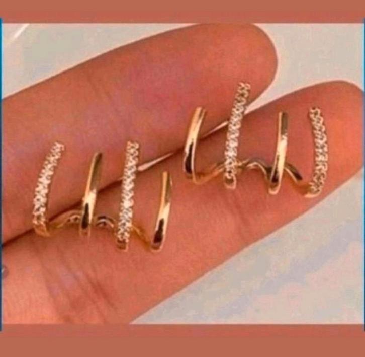 Nieuwe oorstekers in de vorm van een klauw, 925 zilver., Sieraden, Tassen en Uiterlijk, Oorbellen, Nieuw, Knopjes of Stekers, Overige materialen