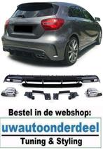 A45 AMG Look Chrome Uitlaat Set Geschikt Voor A Klasse W176