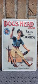 reclamebord Guinness Dog's Head, Verzamelen, Biermerken, Verzenden, Nieuw, Reclamebord, Plaat of Schild, Overige merken