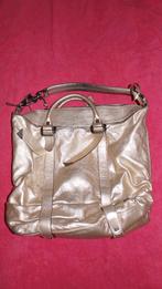 FRANCESCO BIASIA goudkleurig leder tas groot, Sieraden, Tassen en Uiterlijk, Tassen | Damestassen, Ophalen of Verzenden, Nieuw