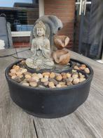 Waterfontein, Tuin en Terras, Waterpartijen en Fonteinen, Ophalen of Verzenden, Zo goed als nieuw, Aluminium, Fontein