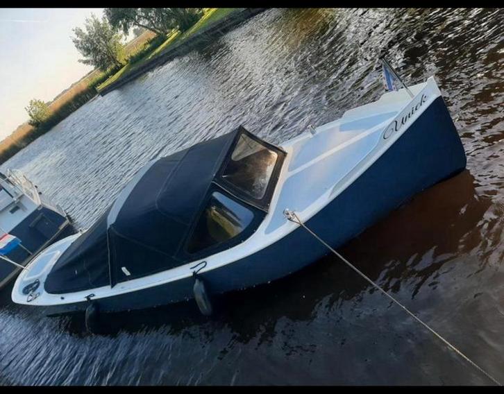 Notarisboot, steilsteven, klassieke sloep, 7m als nieuw, Watersport en Boten, Sloepen, Zo goed als nieuw, Tot 10 pk, 3 tot 6 meter