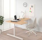 Bureau 8 stuks, Ophalen, In hoogte verstelbaar, Gebruikt, Bureau