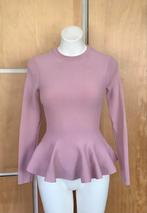 Ted Baker top Hintina peplum lange mouwen rose  maat 0 = XS, Nieuw, Ted Baker, Maat 34 (XS) of kleiner, Ophalen of Verzenden