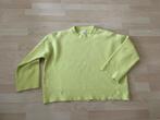 Samsoe Samsoe - Groen gele trui Toria Crew Neck maat S, Kleding | Dames, Truien en Vesten, Ophalen of Verzenden, Samsoe Samsoe