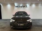 Audi A3 Sportback 2.0 TFSI S3 quattro Pano Bomvoll!, Stof, Gebruikt, Zwart, 4 cilinders
