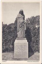 Ermelo Oorlogsmonument - Oude ongelopen ansichtkaart B728, Verzamelen, Gelderland, Ongelopen, Verzenden