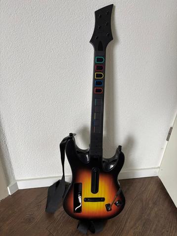 Gitaar voor de Nintendo Wii Guitar Hero  beschikbaar voor biedingen