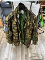 Camouflage Jas mét binnenjas in goede staat, Verzamelen, Ophalen of Verzenden, Landmacht, Nederland, Kleding of Schoenen