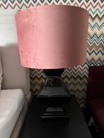 Lampenkap velours oud roze (2 stuks), Ophalen, Overige kleuren, 25 tot 50 cm, Rond