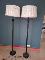 2 Staande Lampen met Witte Lampenkap, Ophalen, Gebruikt, Modern, 150 tot 200 cm