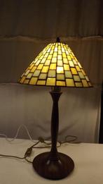 Tiffany tafel lamp, Ophalen of Verzenden, Zo goed als nieuw, Glas, 50 tot 75 cm