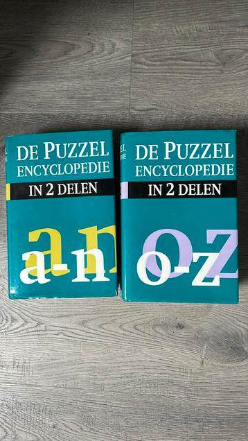 Puzzelencyclopedie 2 delen beschikbaar voor biedingen