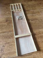Compacte Houten Sjoelbak – 120x28 cm – Nieuw & Compleet, Ophalen of Verzenden, Zo goed als nieuw