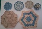 erschillende gehaakte miniatuur kleedjes/kussentje., Hobby en Vrije tijd, Breien en Haken, Ophalen of Verzenden, Nieuw, Haken