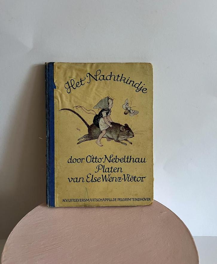 vintage kinderboekje Het Nachtkindje Otto Nebelthau, Antiek en Kunst, Antiek | Boeken en Bijbels, Ophalen of Verzenden