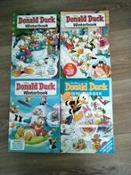 Donald Duck, 4 winterboeken, verschillende jaren, Meerdere comics, Ophalen of Verzenden, Gelezen, Europa