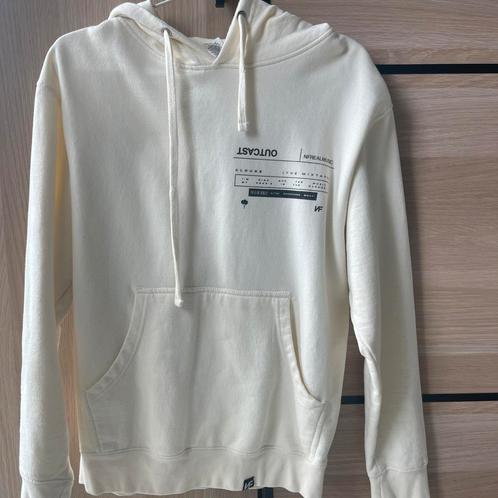 NF Real Music hoodie - merch, Kleding | Heren, Truien en Vesten, Zo goed als nieuw, Maat 46 (S) of kleiner, Wit, Ophalen of Verzenden