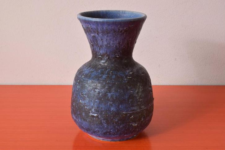 Grote retro vintage Loré Beesel vaas / bolvaas, Antiek en Kunst, Antiek | Vazen, Ophalen of Verzenden