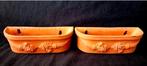 Set/2 Abruzzo Vasi terracotta wandplantenbakken, Ophalen of Verzenden
