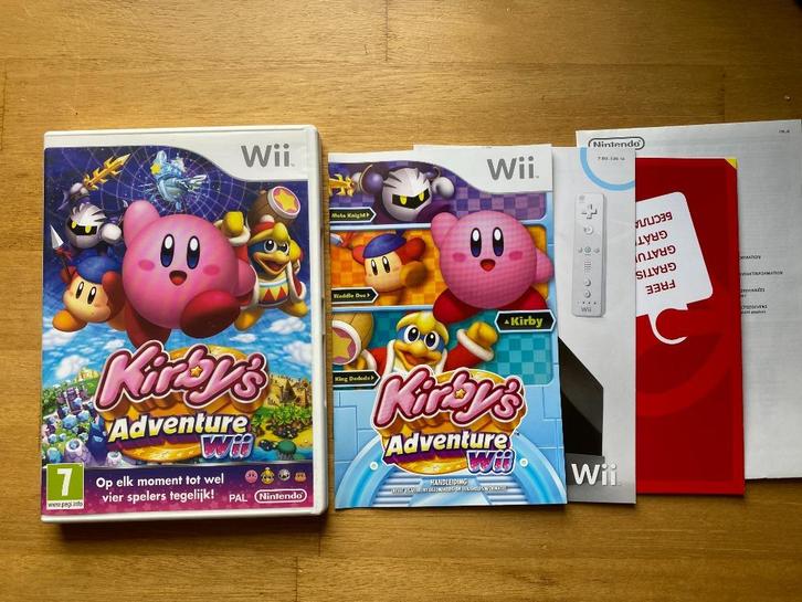 Kirby's adventure wii, Spelcomputers en Games, Games | Nintendo Wii, Zo goed als nieuw, Sport, 3 spelers of meer, Vanaf 3 jaar