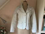 Wit leren jasje maat 40 van Rino en Pelle, Ophalen of Verzenden, Zo goed als nieuw