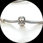 Pandora Hartjes Bolletjesrand 790448 / retired, Gebruikt, Pandora, Ophalen of Verzenden, 1 bedel