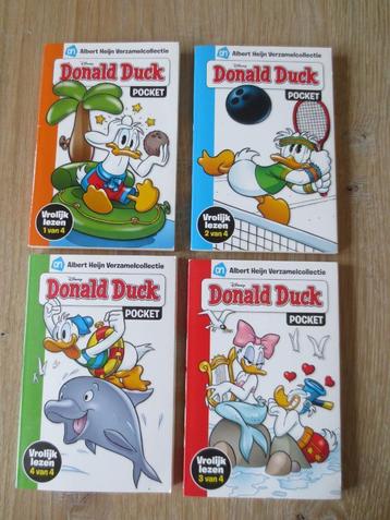 Pocket Boekjes  Serie van 4 Disney Pocket boekjes. z.g.a.n.