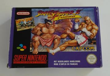 Doosje van Street Fighter 2 Turbo voor Super Nintendo beschikbaar voor biedingen