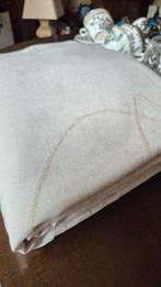 DEDAR linnenmix off white zand dessin super chic 180 x 240, Huis en Inrichting, Stoffering | Gordijnen en Lamellen, Wit, Zo goed als nieuw