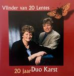 Duo Karst - Vlinder Van 20 Lentes 20 Jaar Duo Karst, Cd's en Dvd's, Cd's | Nederlandstalig, Ophalen of Verzenden, Gebruikt, Levenslied of Smartlap