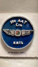 KNIL 28e Compagnie Aan en Afvoer Troepen, Ophalen of Verzenden, Landmacht, Nederland, Embleem of Badge