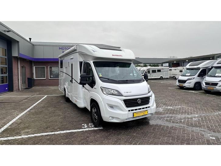 Dethleffs Trend T 7057 EB NL camper 1-ste eigenaar, Caravans en Kamperen, Campers, Bedrijf, tot en met 3, Half-integraal, Dethleffs