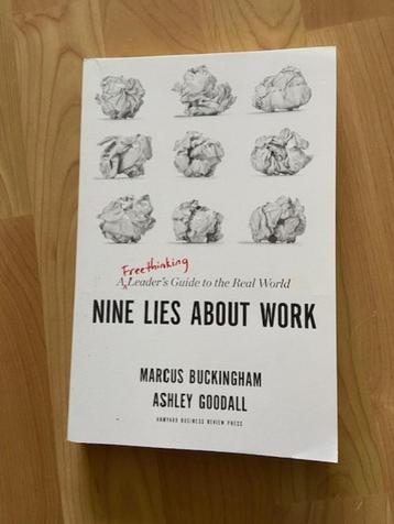 Nine lies about work - Buckingham - Goodall beschikbaar voor biedingen