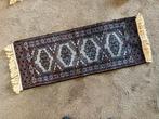 Vintage Tapijt Loper 33x85cm, Ophalen, Minder dan 50 cm, 50 tot 100 cm, Beige